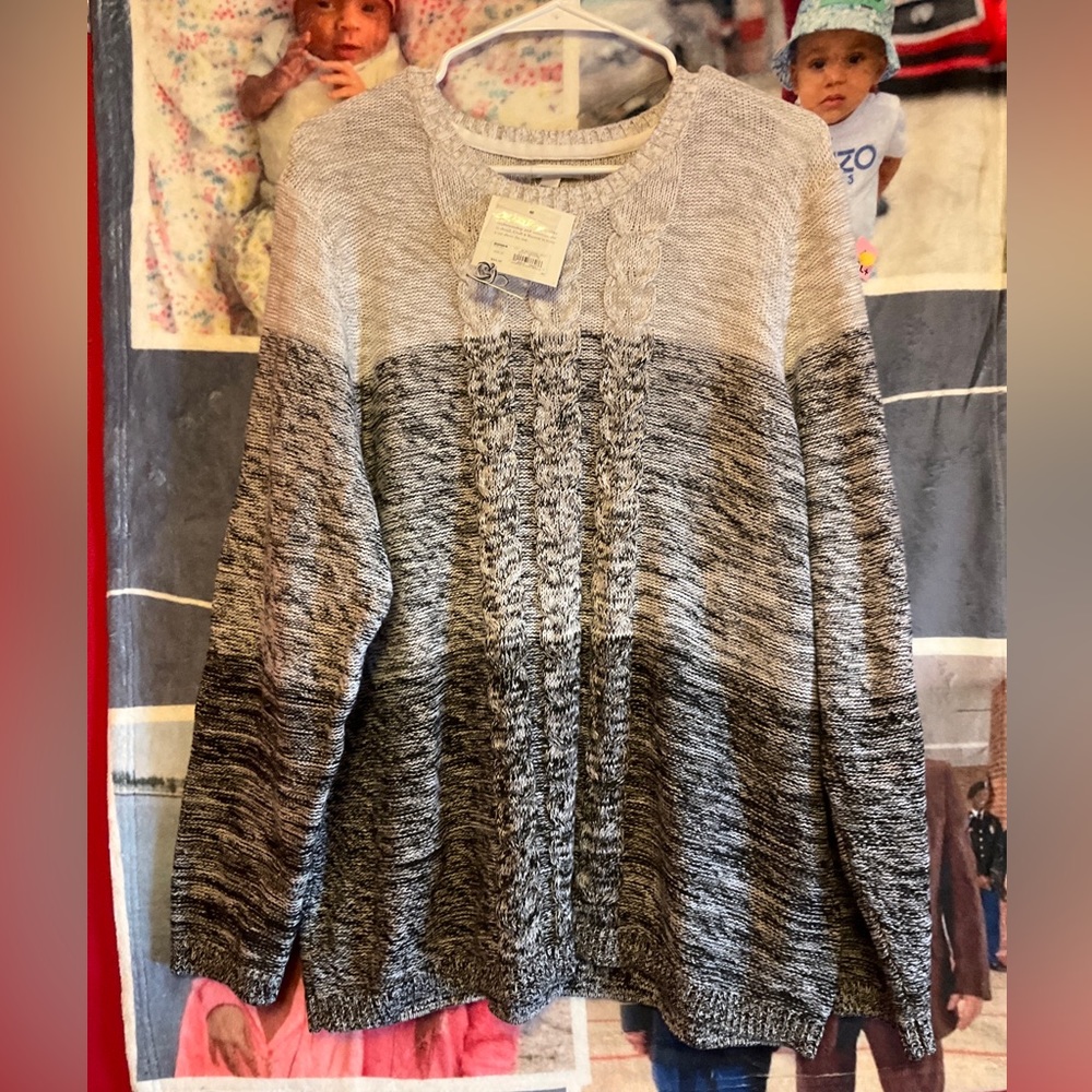 Croft & Barred Sweater. Brand new